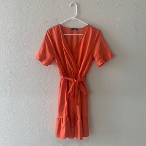 Orange Shein Dress Size M